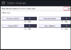 İşlem paneli ekran çizimi