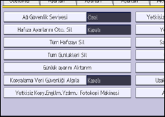 İşlem paneli ekran çizimi