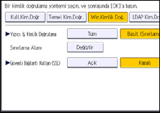 İşlem paneli ekran çizimi