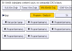 İşlem paneli ekran çizimi