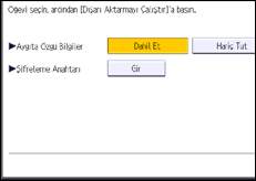 İşlem paneli ekran çizimi