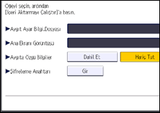 İşlem paneli ekran çizimi