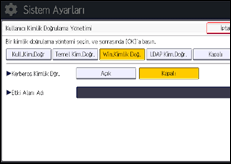 İşlem paneli ekran çizimi