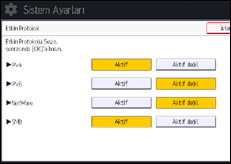 İşlem paneli ekran çizimi