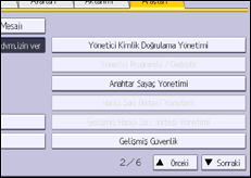 İşlem paneli ekran çizimi