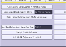 İşlem paneli ekran çizimi