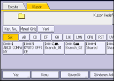 İşlem paneli ekran çizimi