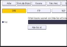 İşlem paneli ekran çizimi