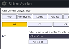 İşlem paneli ekran çizimi