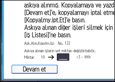 İşlem paneli ekran çizimi