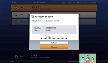 Illustration de l'écran