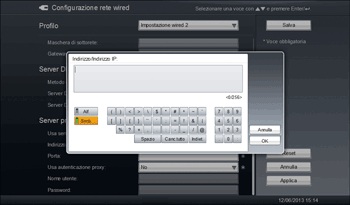 Illustrazione della schermata