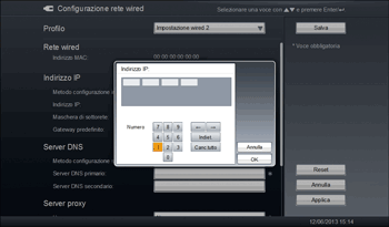 Illustrazione della schermata