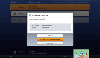 Illustrazione della schermata