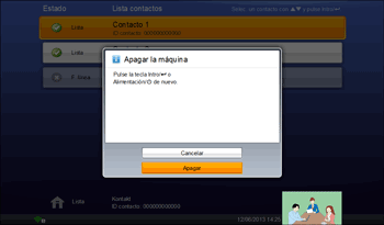 Ilustración de la pantalla