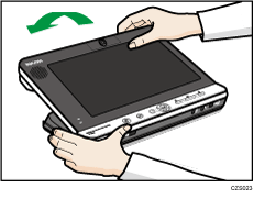 The machine illustration