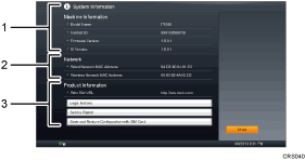 Screen illustration numbered callout illustration