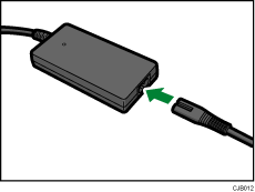 AC adapter illustration