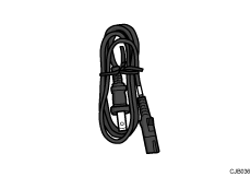 Power cord illustration