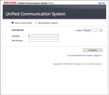 Illustration de la page du navigateur Web