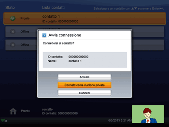 Illustrazione della schermata