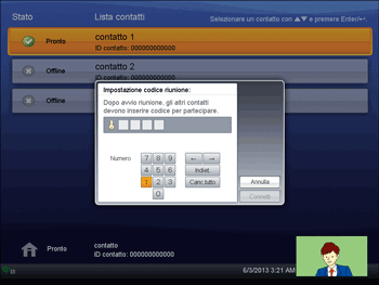 Illustrazione della schermata