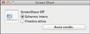 Illustrazione della schermata