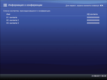 Изображение экрана