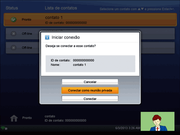 Ilustração da tela