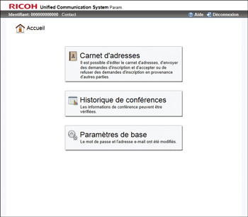 Illustration de la page du navigateur Web