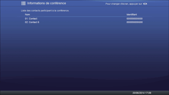 Illustration de l'écran