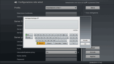 Illustrazione della schermata