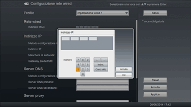 Illustrazione della schermata