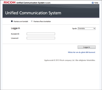 Bild av webbläsarens skärm