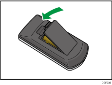 Remote control illustration