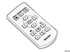 Remote control illustration