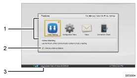 Screen illustration numbered callout illustration