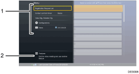Screen illustration numbered callout illustration
