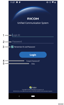 Application screen illustration numbered callout illustration
