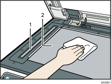 Exposure glass illustration numbered callout illustration