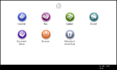 Abbildung Bedienfeld-Display