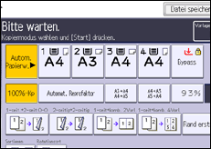 Abbildung Bedienfeld-Display