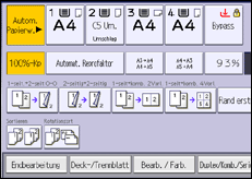 Abbildung Bedienfeld-Display