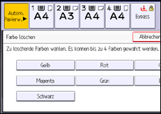 Abbildung Bedienfeld-Display