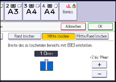 Abbildung Bedienfeld-Display
