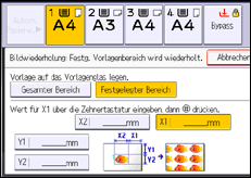 Abbildung Bedienfeld-Display