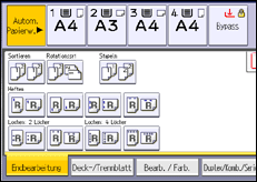 Abbildung Bedienfeld-Display