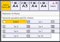 Abbildung Bedienfeld-Display