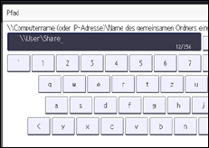 Abbildung Bedienfeld-Display