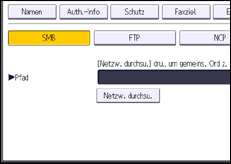 Abbildung Bedienfeld-Display
